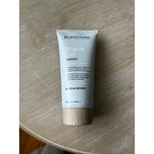 Blackstone men's grooming, shave gel, smooth, sandalwood, 6 fl oz NEW‎